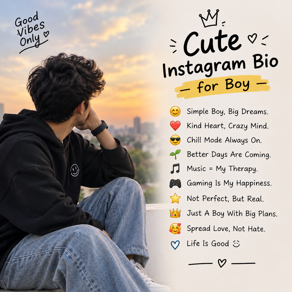 Best Instagram Bio for Boy