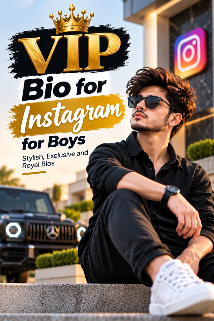 Bio for Instagram for Boy Attitude