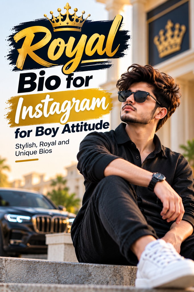 Bio for Instagram for Boy Attitude