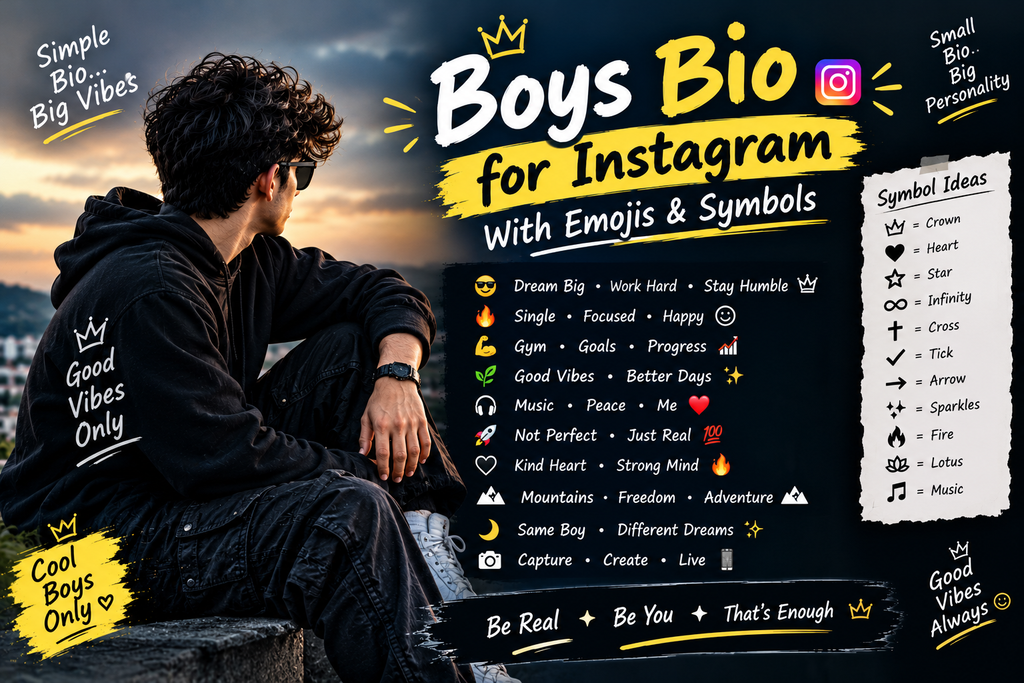 Bio for Instagram for Boy Attitude