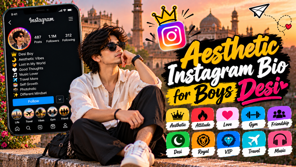Instagram Bio for Boys Desi