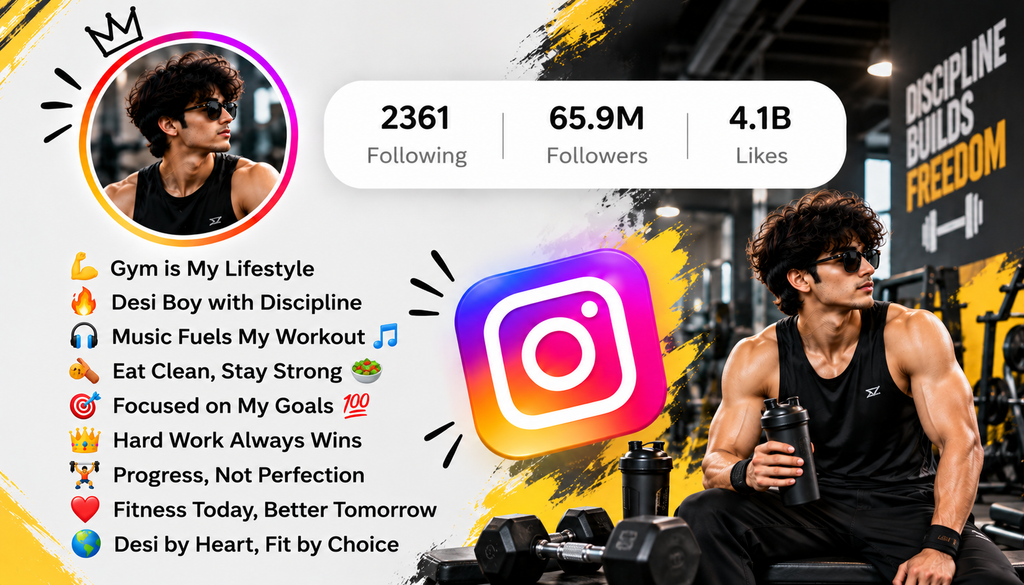Instagram Bio for Boys Desi