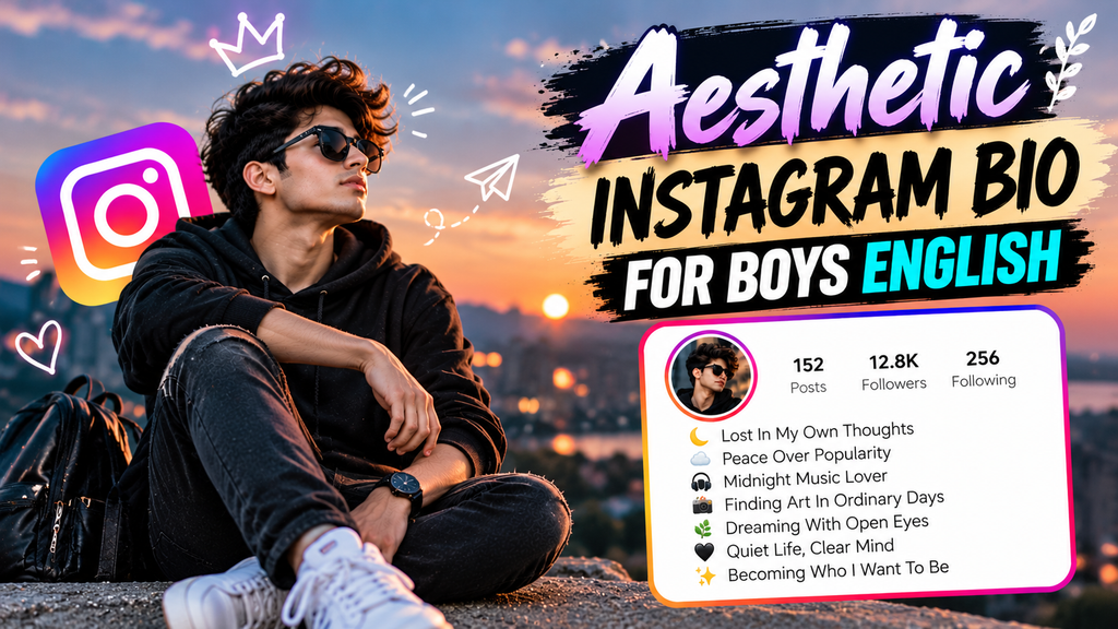 Instagram Bio for Boys English