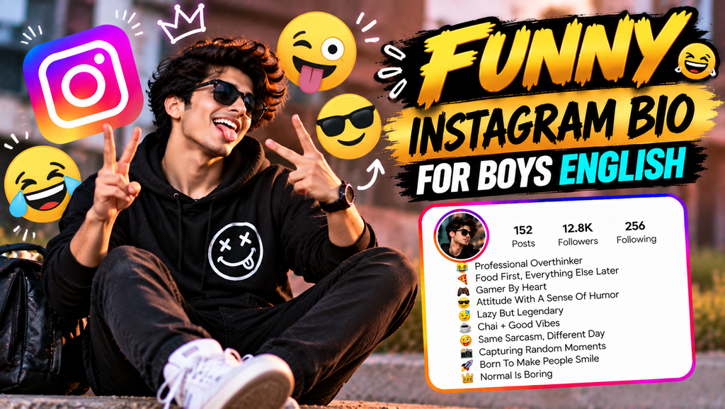 Instagram Bio for Boys English