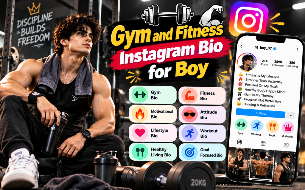 Instagram Par Bio Me Kya Likhe for Boy
