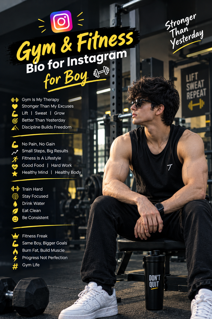 Cool Bio for Instagram for Boy