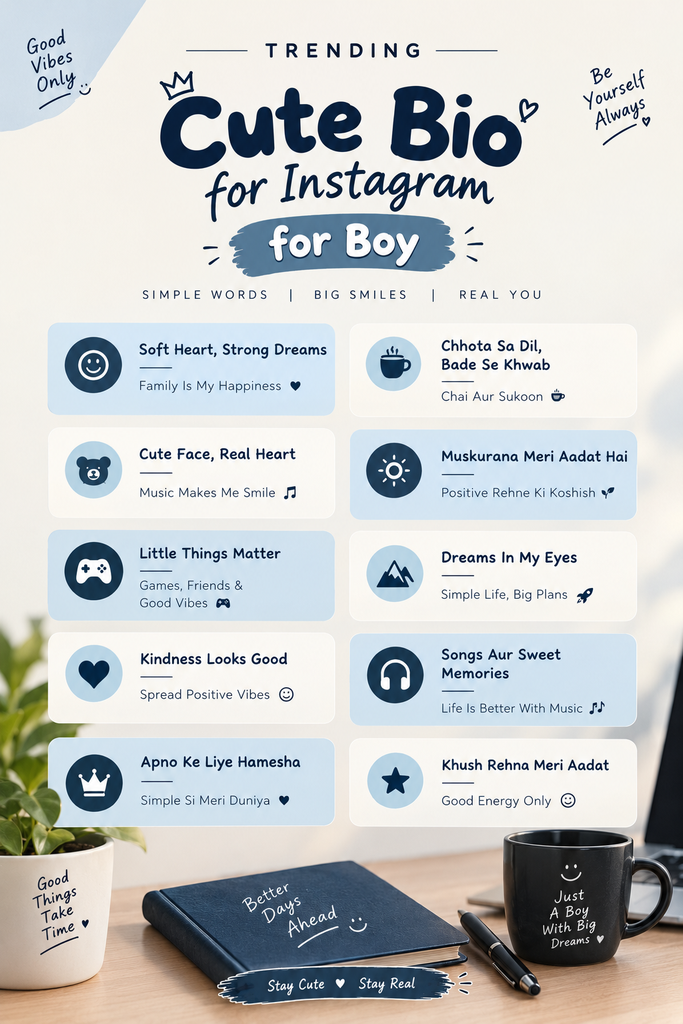 Unique Bio for Instagram for Boy