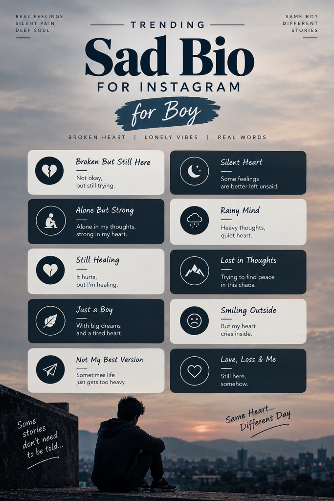 Unique Bio for Instagram for Boy